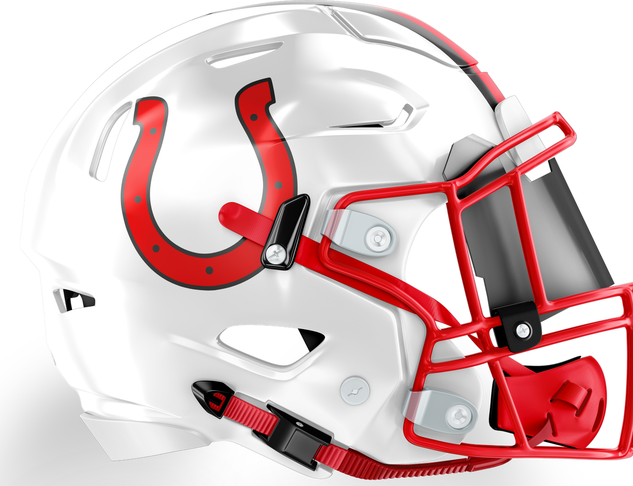 Palmetto Football SpeedFlex helmet, side view